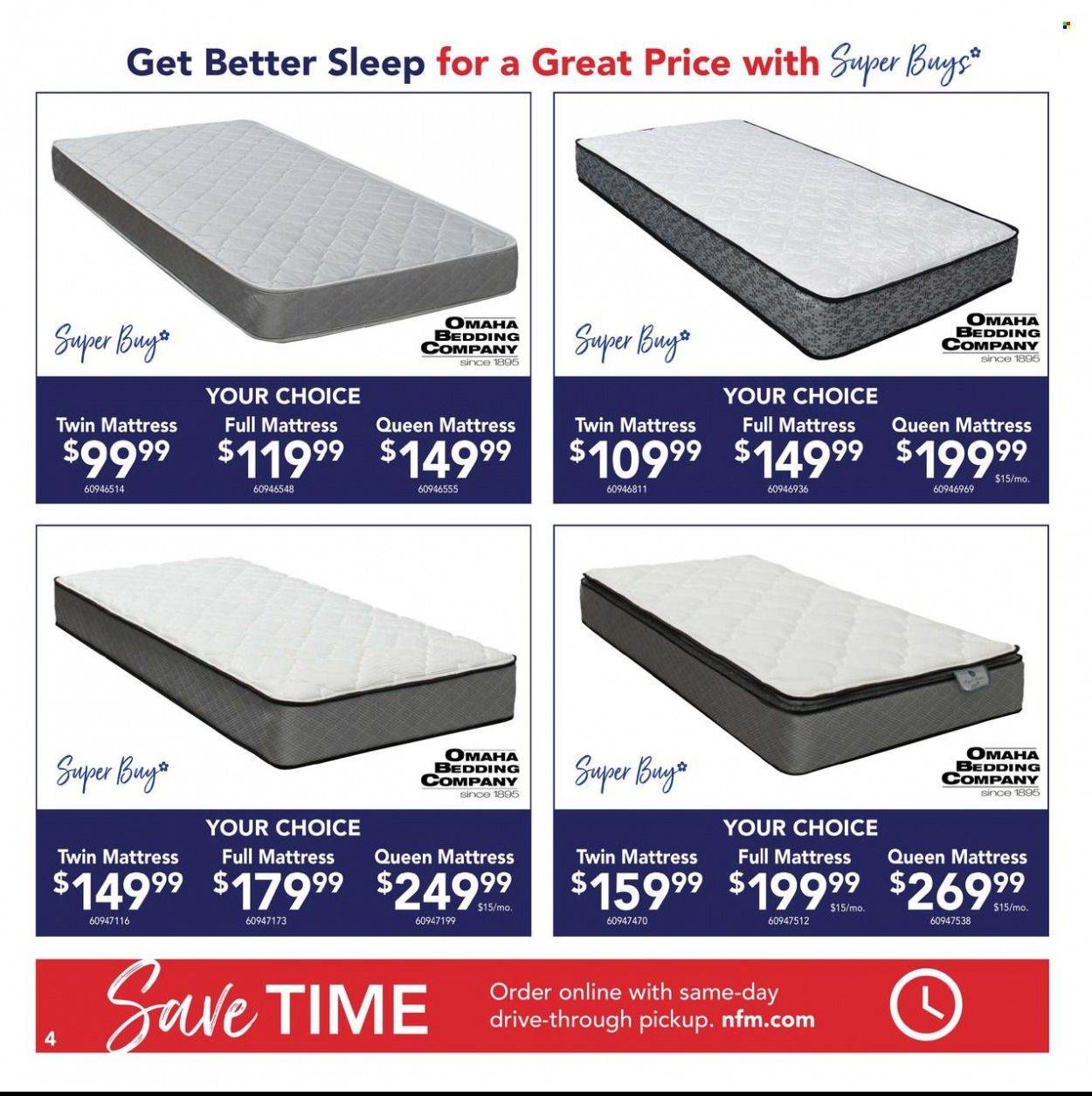 Nebraska Furniture Mart (IA, KS, NE, TX) Weekly Ad Flyer Specials November 9 to November 15, 2022