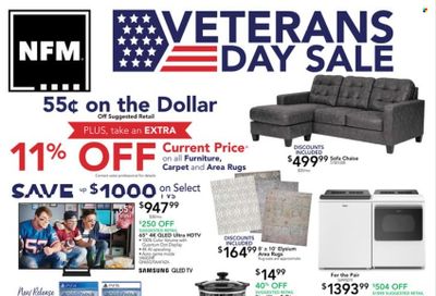 Nebraska Furniture Mart (IA, KS, NE, TX) Weekly Ad Flyer Specials November 9 to November 15, 2022