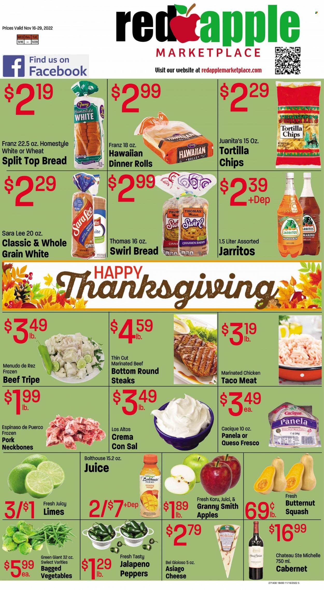 Red Apple Marketplace (OR) Weekly Ad Flyer Specials November 16 to November 29, 2022