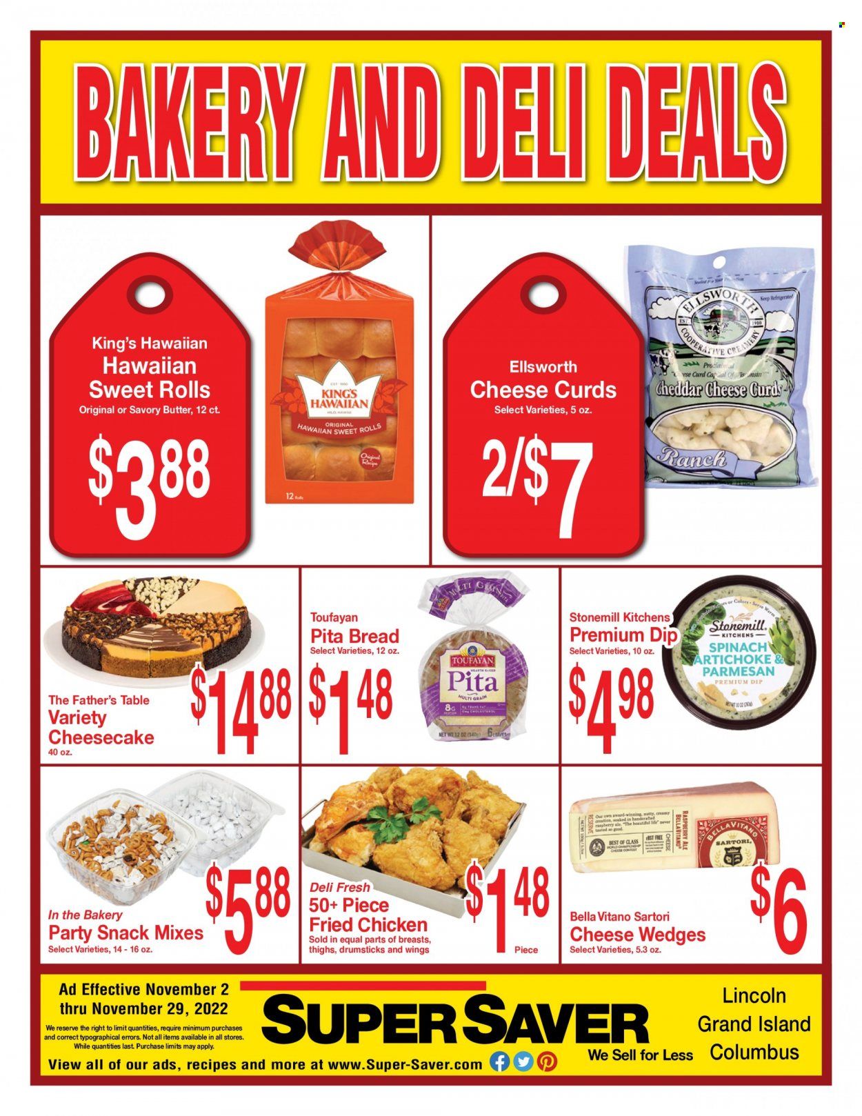 Super Saver Weekly Ad Flyer Specials November 2 to November 29, 2022
