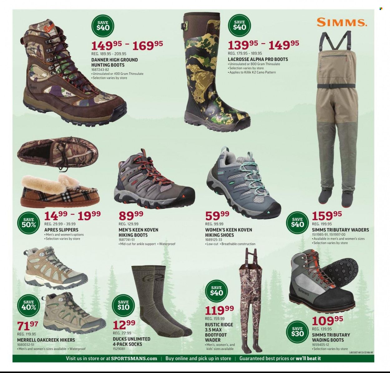 Sportsman's Warehouse Weekly Ad Flyer Specials November 11 to November 23, 2022