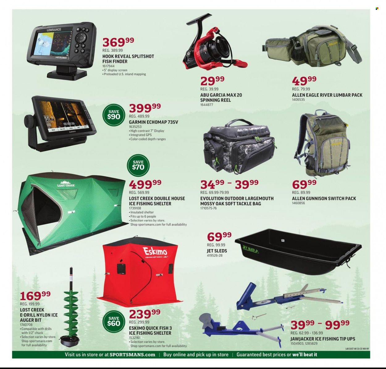 Sportsman's Warehouse Weekly Ad Flyer Specials November 11 to November 23, 2022