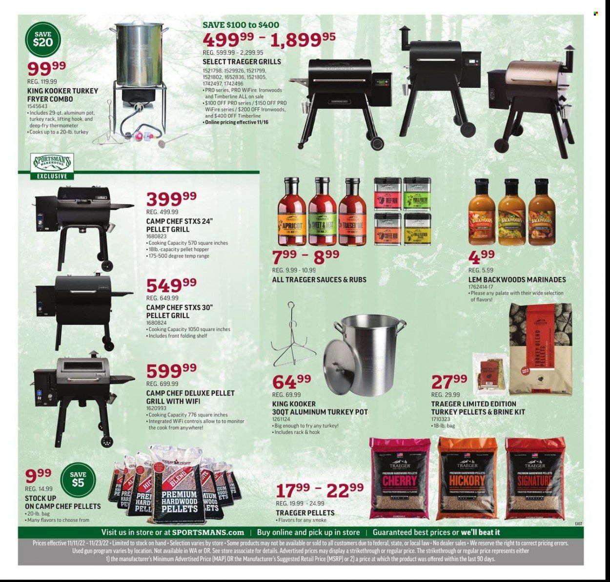 Sportsman's Warehouse Weekly Ad Flyer Specials November 11 to November 23, 2022