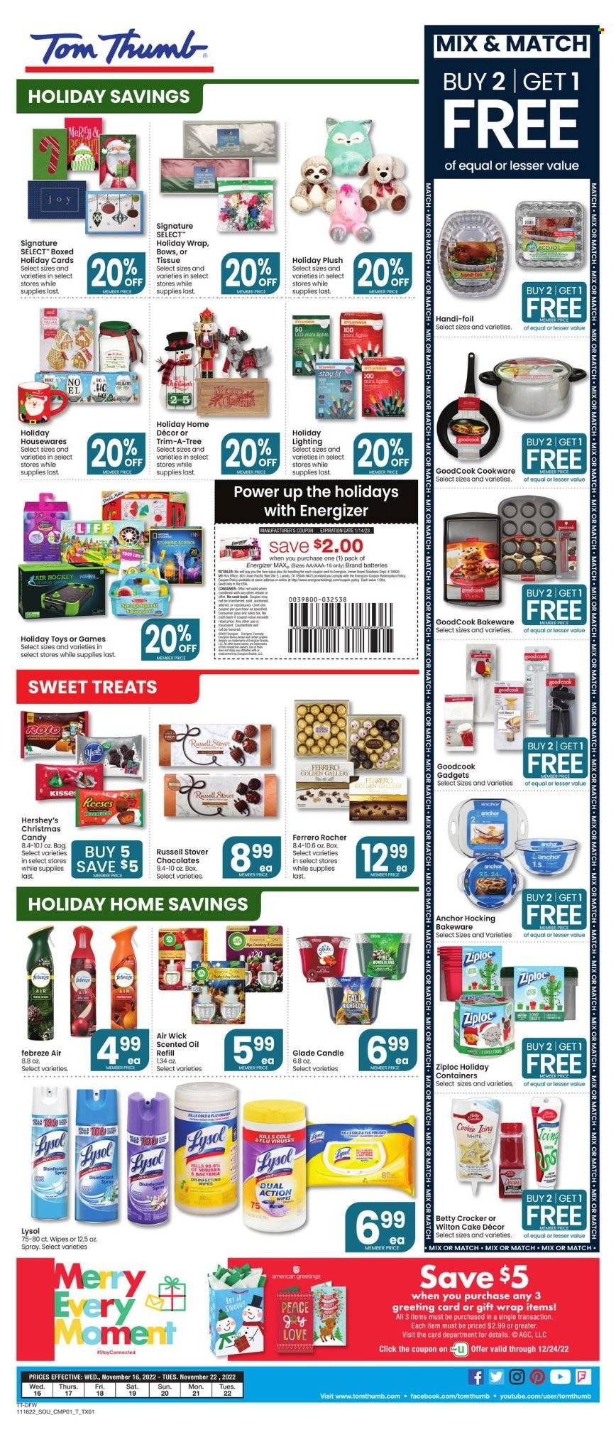 Tom Thumb (TX) Weekly Ad Flyer Specials November 16 to November 22, 2022