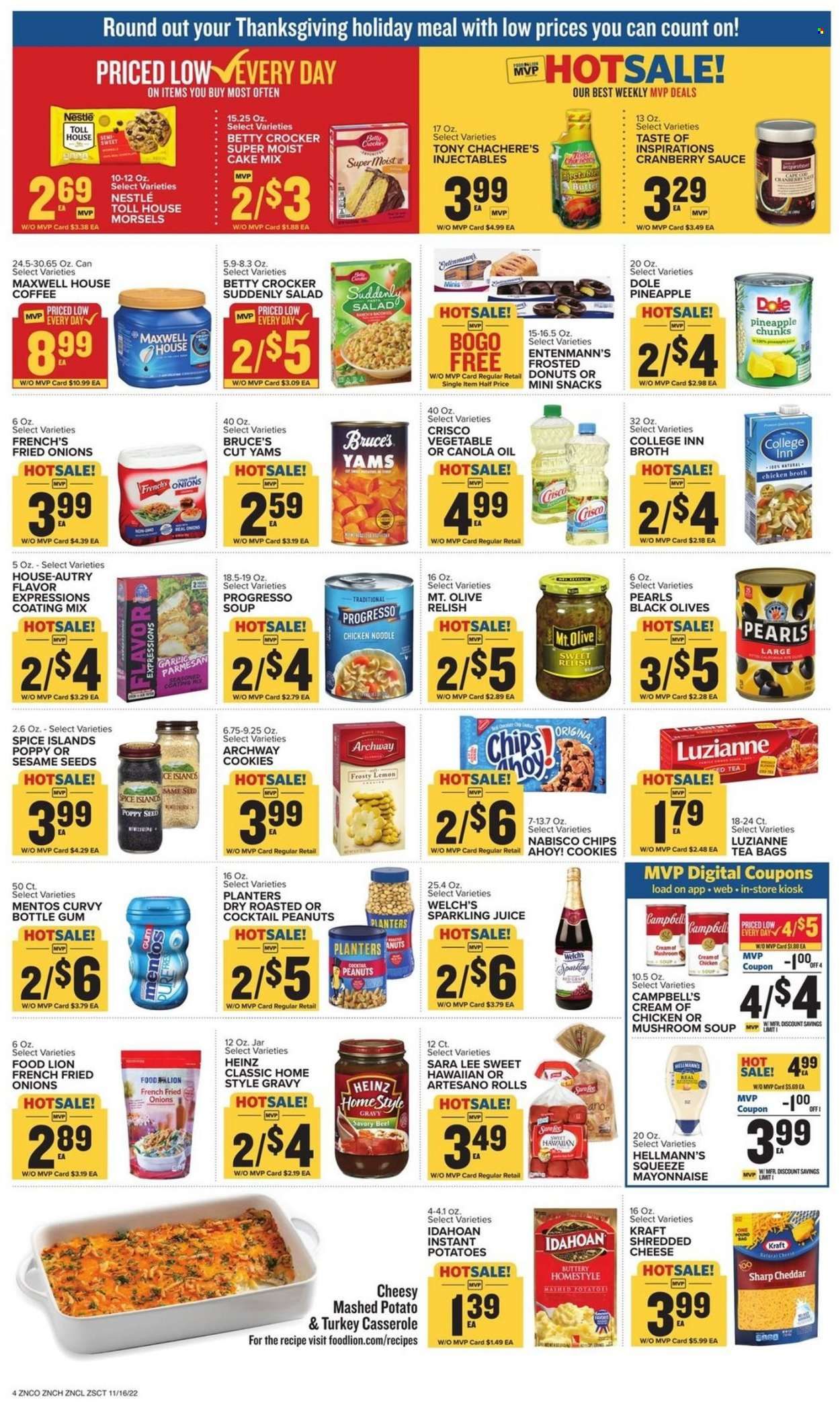 Food Lion (NC) Weekly Ad Flyer Specials November 16 to November 24, 2022