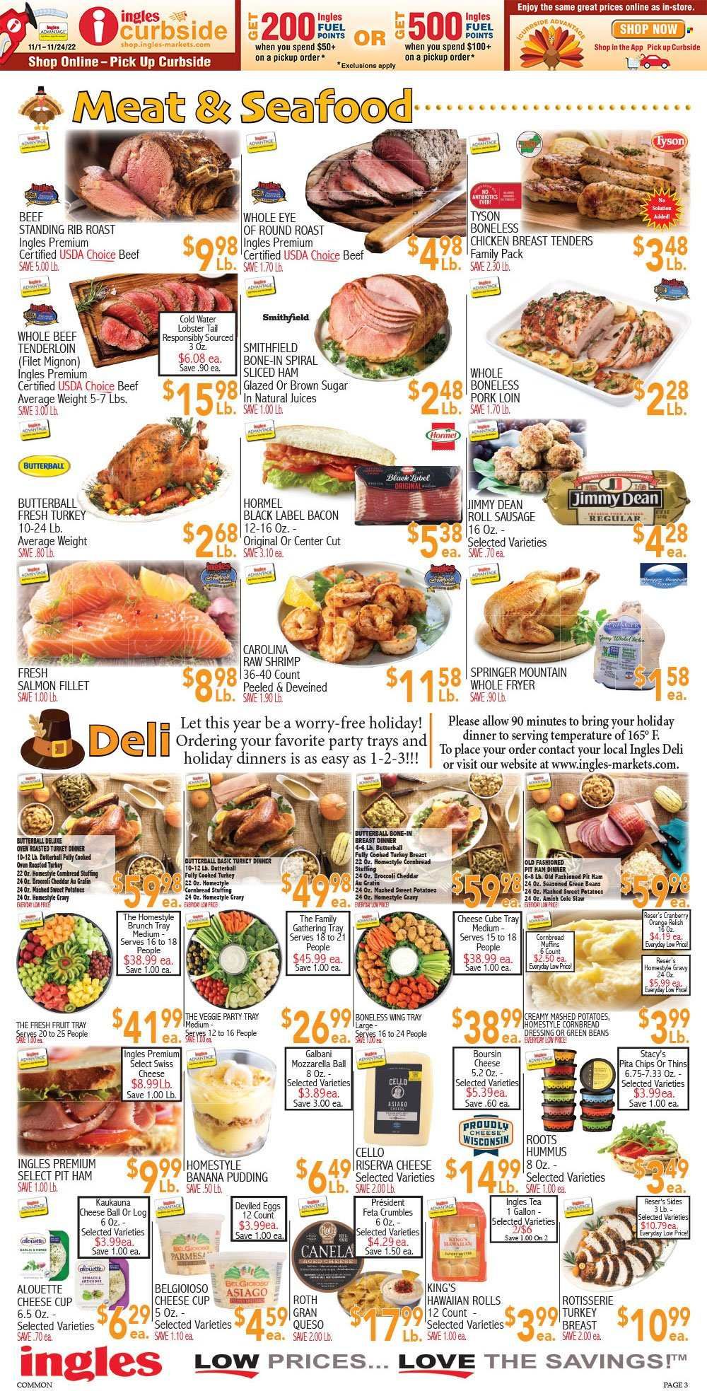 Ingles (GA, NC, SC, TN) Weekly Ad Flyer Specials November 16 to November 24, 2022