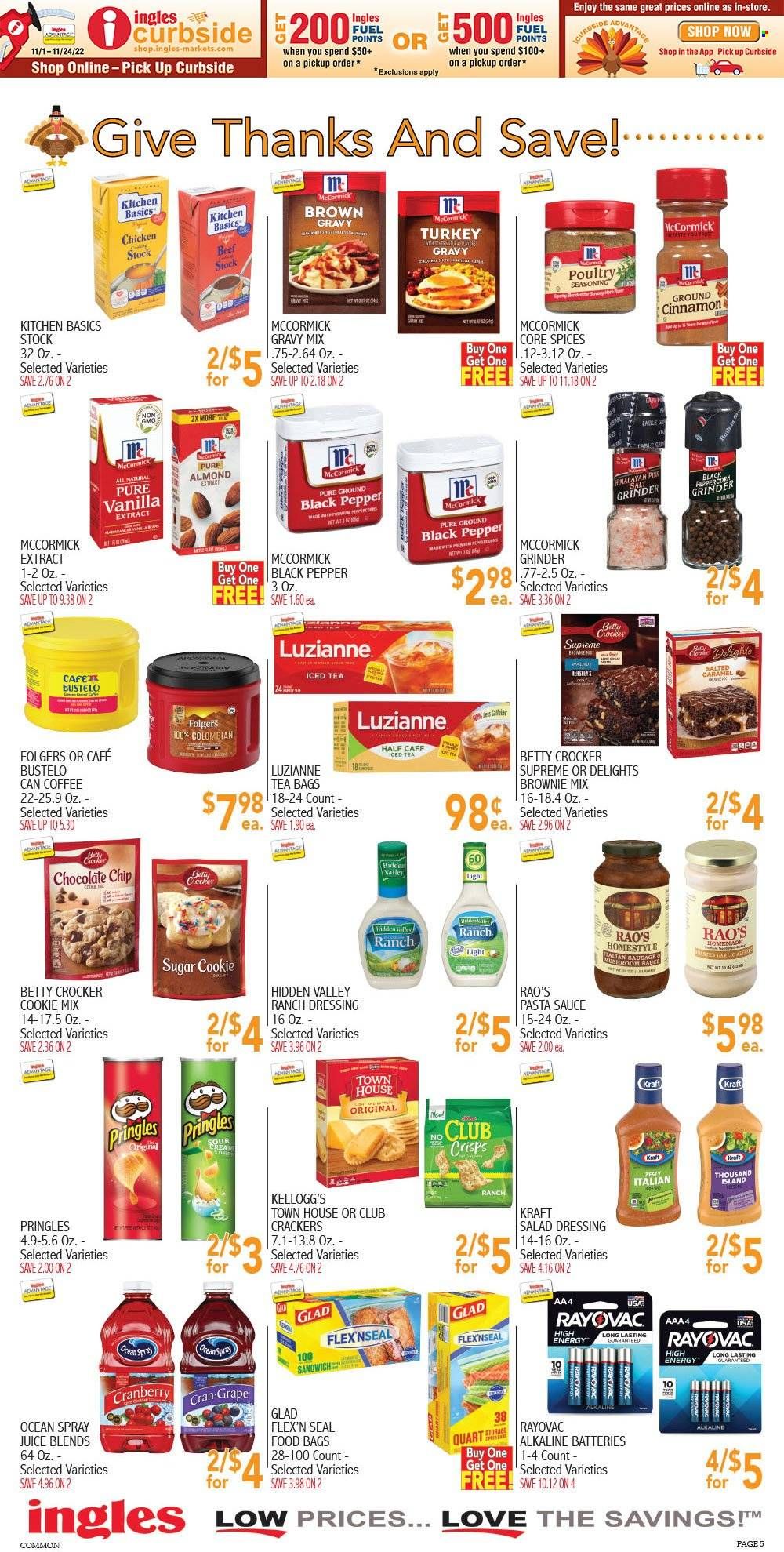 Ingles (GA, NC, SC, TN) Weekly Ad Flyer Specials November 16 to November 24, 2022