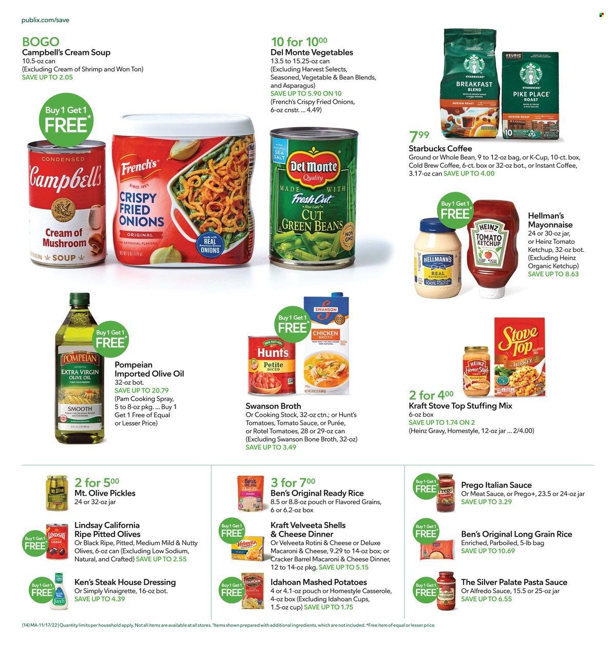 Publix (AL, FL, GA, NC, SC, TN) Weekly Ad Flyer Specials November 17 to November 23, 2022
