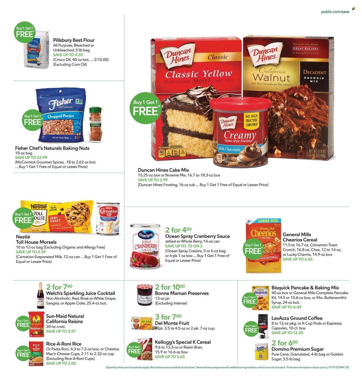Publix (AL, FL, GA, NC, SC, TN) Weekly Ad Flyer Specials November 17 to November 23, 2022