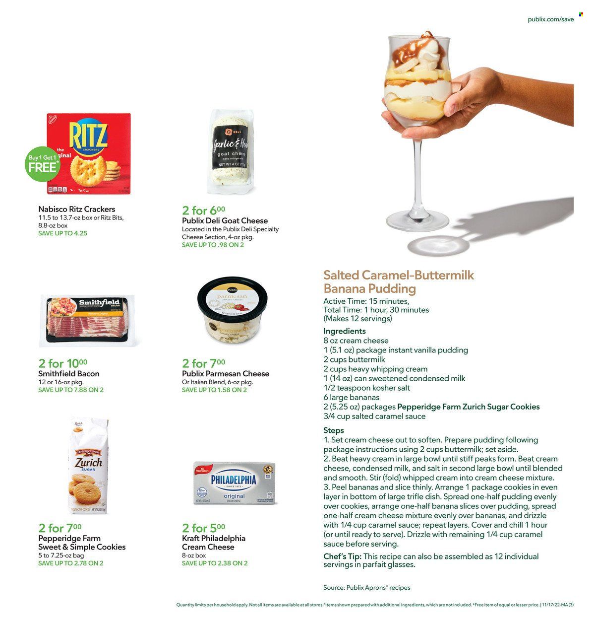 Publix (AL, FL, GA, NC, SC, TN) Weekly Ad Flyer Specials November 17 to November 23, 2022
