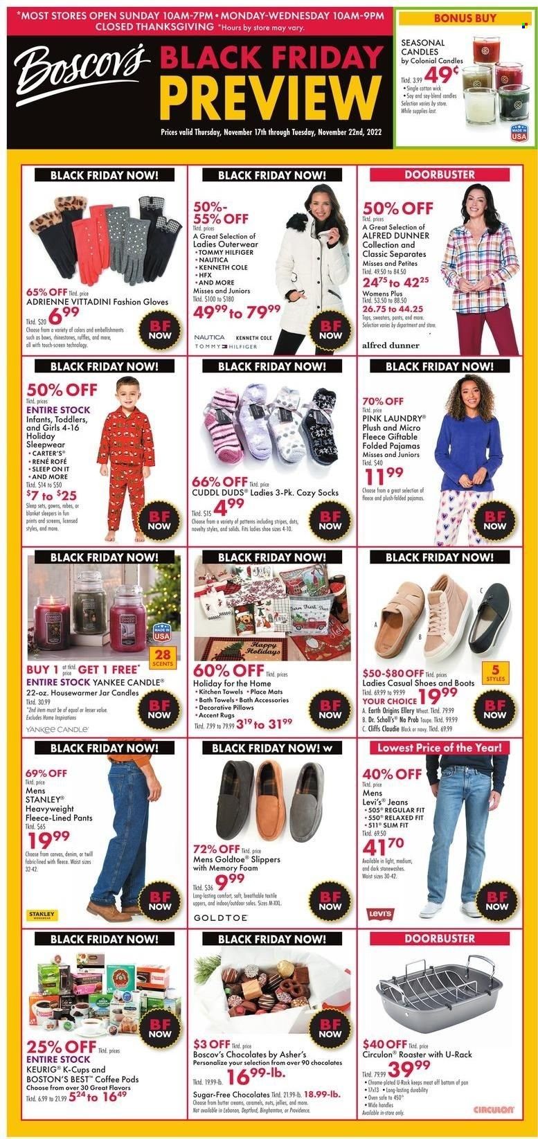 Boscov's (CT, DE, MD, NJ, NY, PA) Weekly Ad Flyer Specials November 17 to November 22, 2022