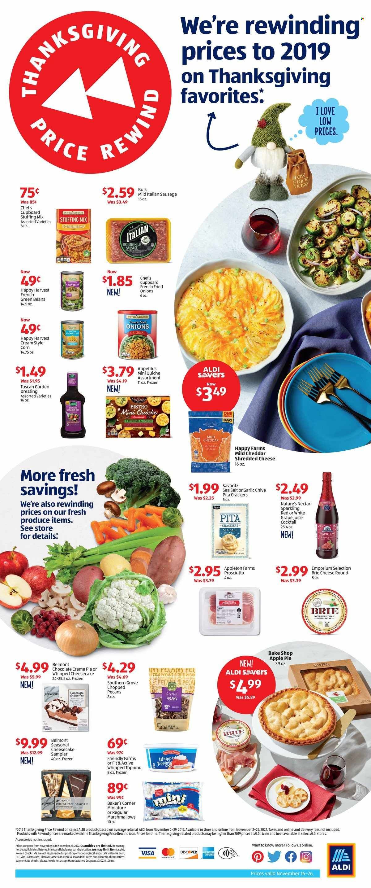 ALDI (MI, MN, NJ, NY, PA, VT) Weekly Ad Flyer Specials November 16 to November 26, 2022