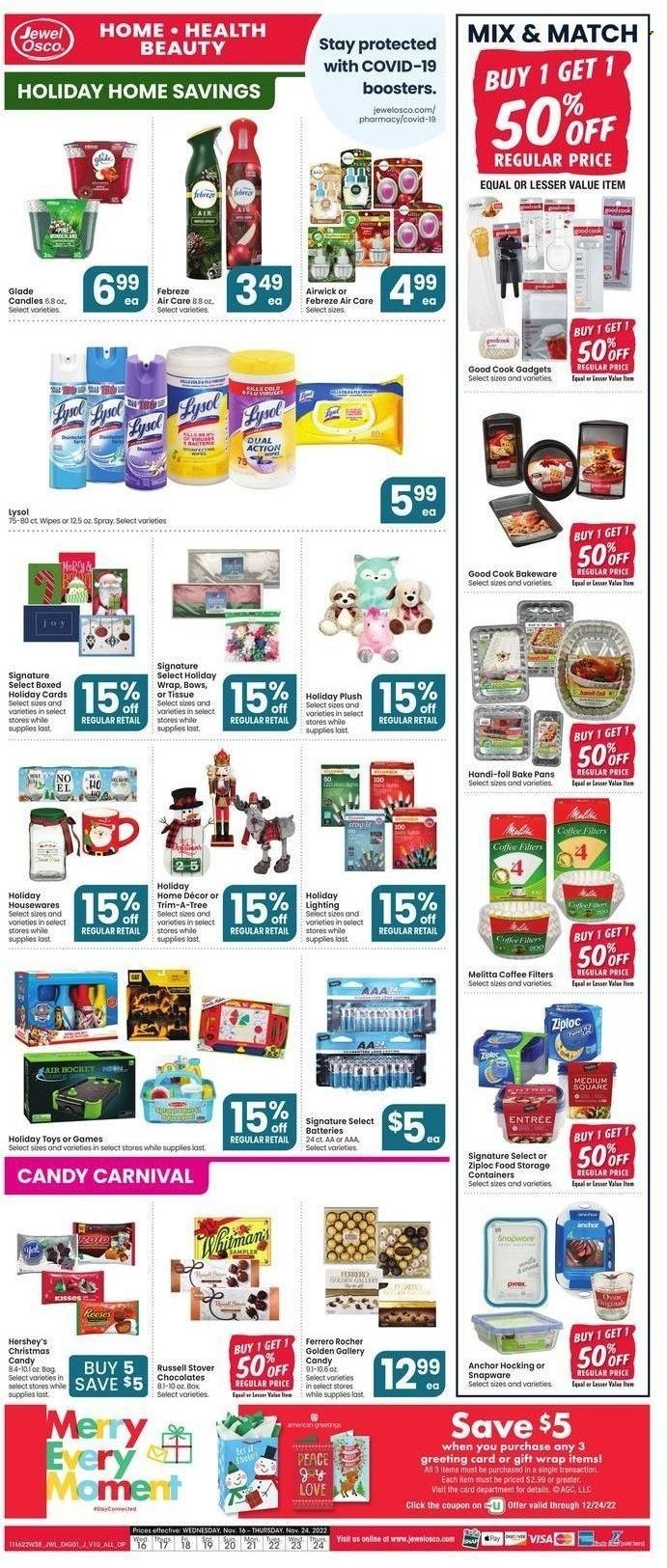 Jewel Osco (IL, IN) Weekly Ad Flyer Specials November 16 to November 24, 2022
