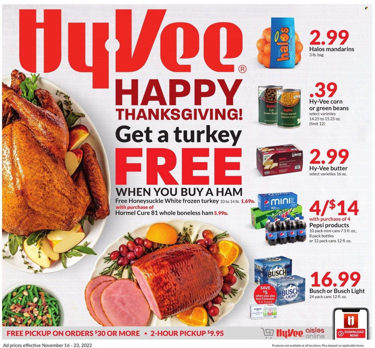Hy-Vee (IA) Weekly Ad Flyer Specials November 16 to November 23, 2022