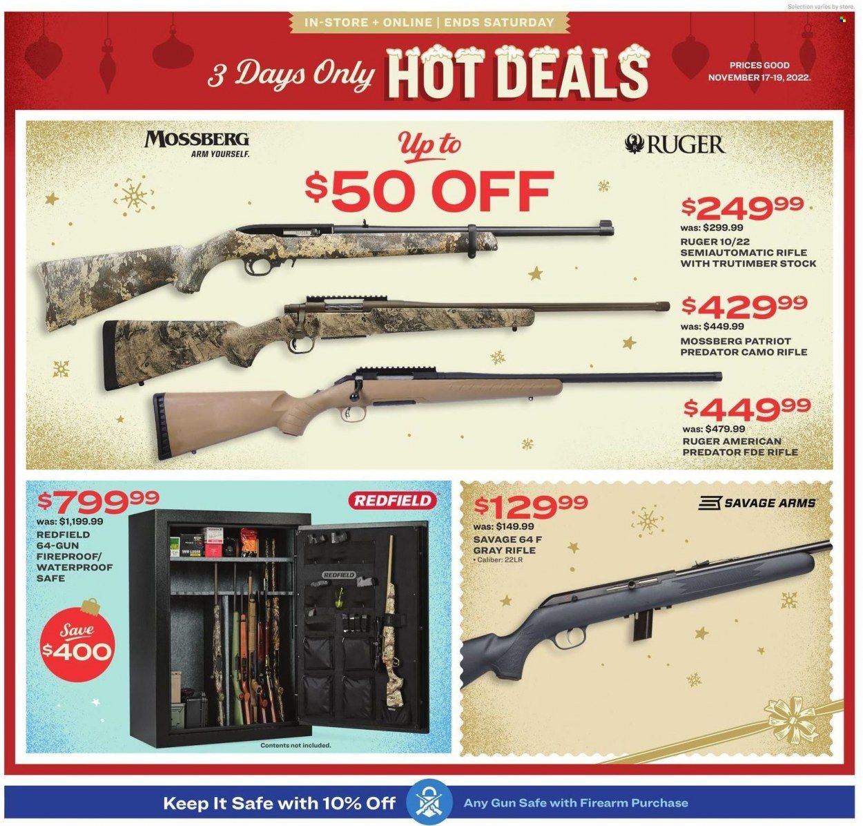 Academy Sports + Outdoors Weekly Ad Flyer Specials November 17 to November 19, 2022