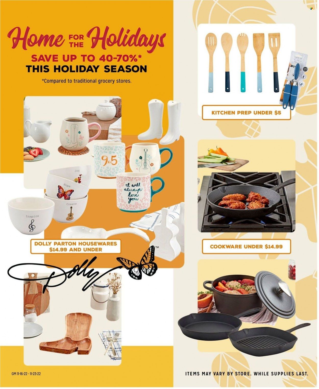 Grocery Outlet (CA, ID, OR, PA, WA) Weekly Ad Flyer Specials November 16 to November 23, 2022