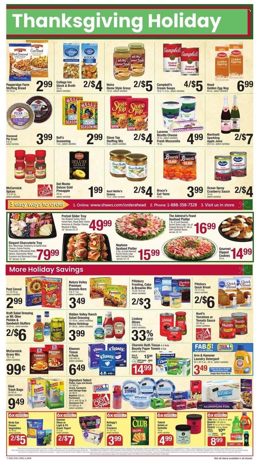 Shaw’s (MA, ME, NH, RI, VT) Weekly Ad Flyer Specials November 18 to November 24, 2022