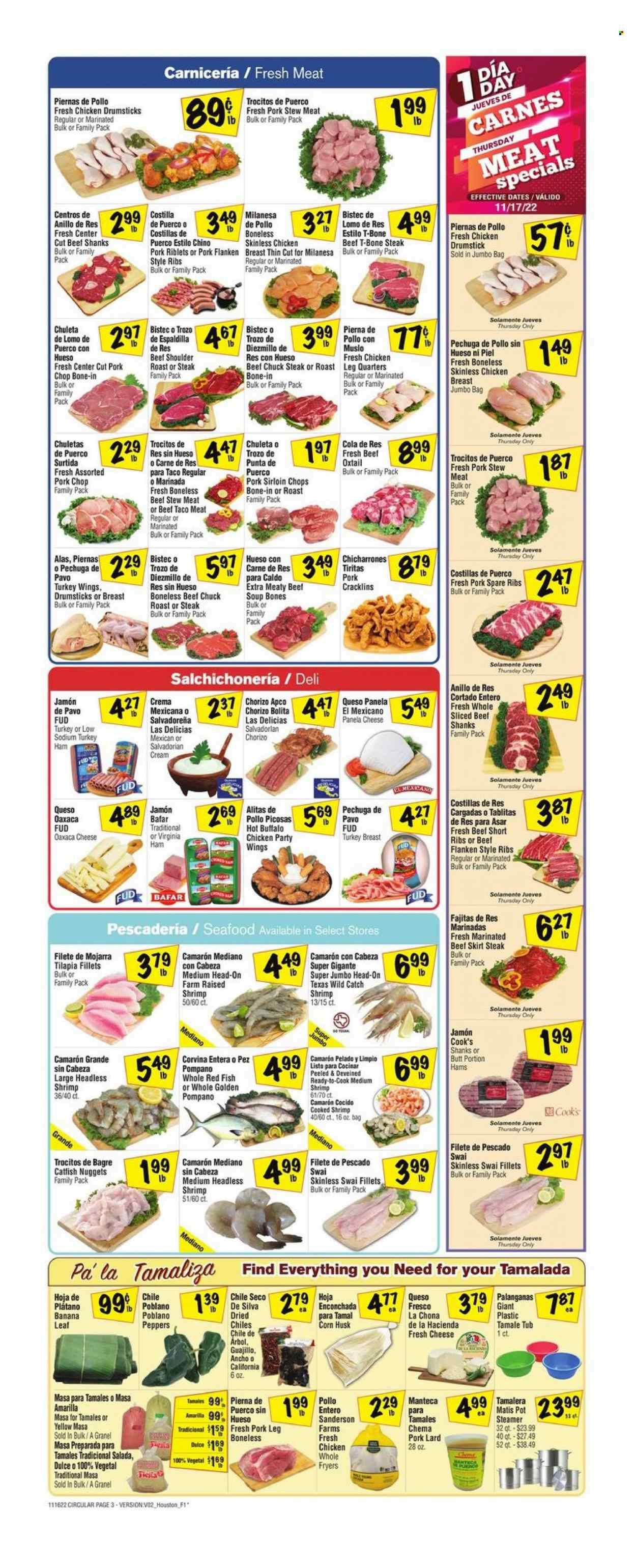 Fiesta Mart (TX) Weekly Ad Flyer Specials November 16 to November 22, 2022