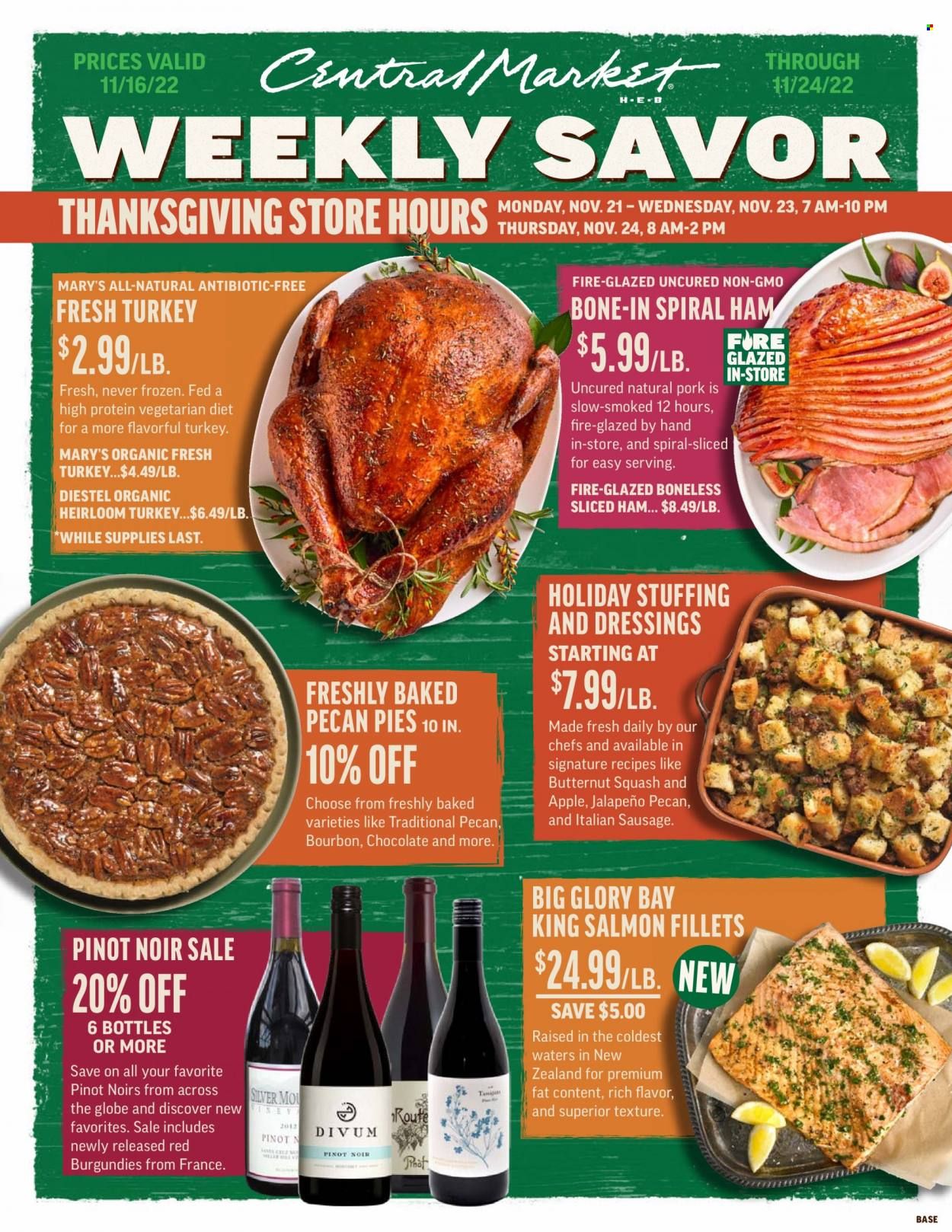 Central Market (TX) Weekly Ad Flyer Specials November 16 to November 24, 2022