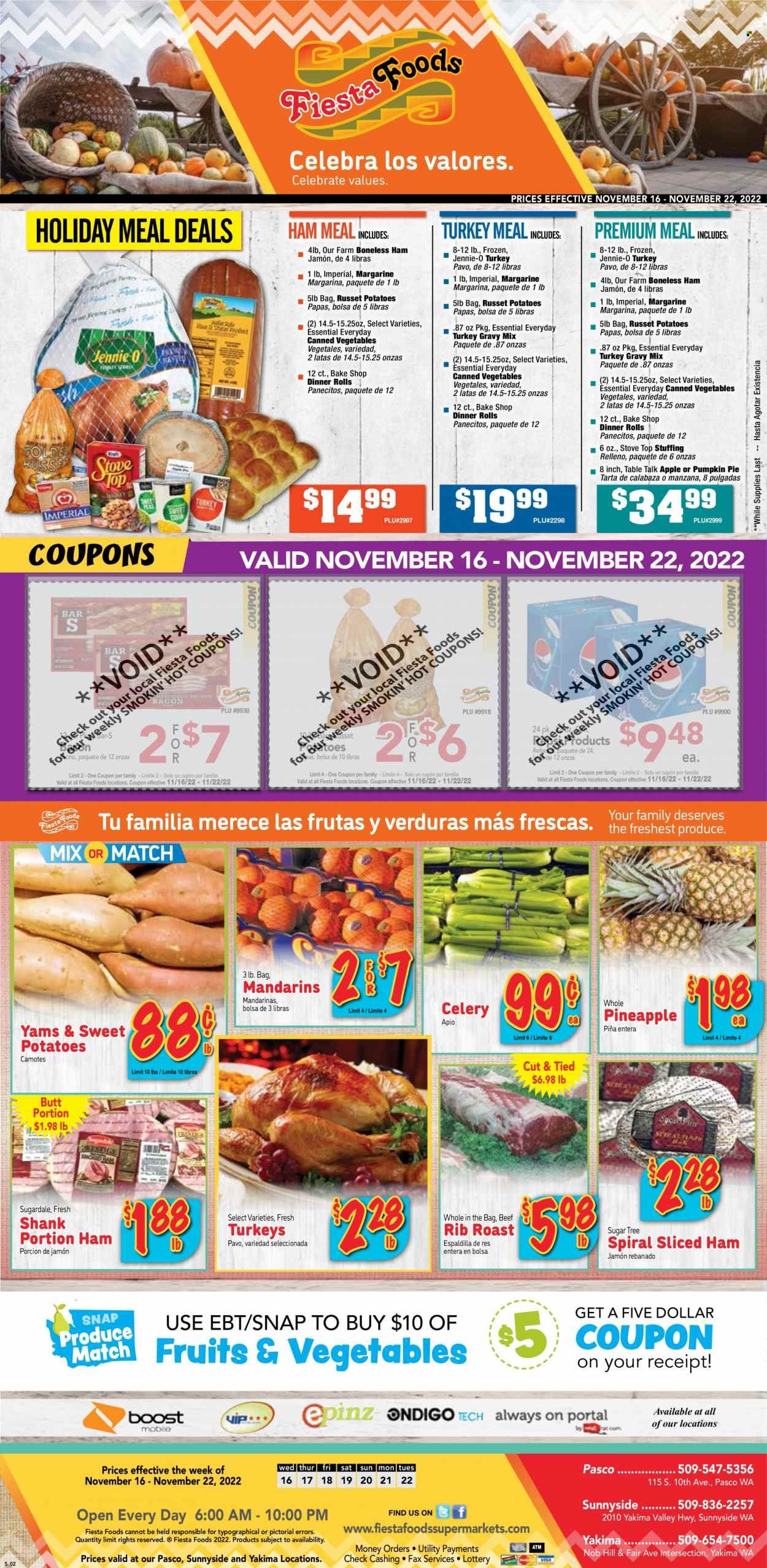 Fiesta Foods SuperMarkets (WA) Weekly Ad Flyer Specials November 16 to November 22, 2022