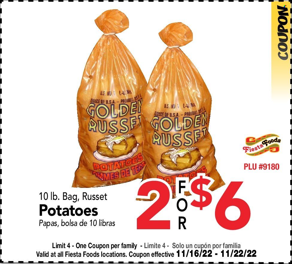Fiesta Foods SuperMarkets (WA) Weekly Ad Flyer Specials November 16 to November 22, 2022