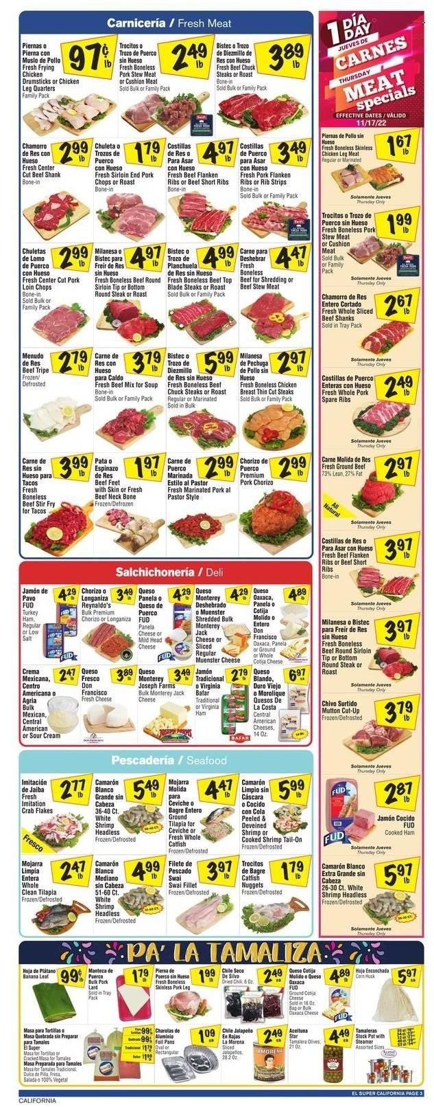 El Super (CA, NM, NV, TX) Weekly Ad Flyer Specials November 16 to November 22, 2022