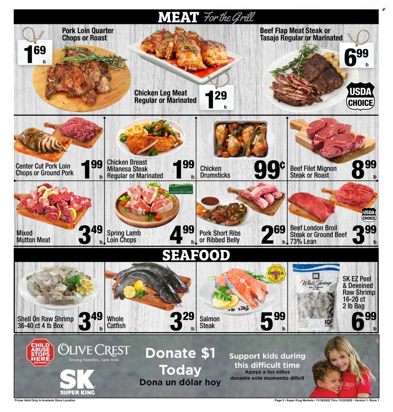Super King Markets (CA) Weekly Ad Flyer Specials November 16 to November 22, 2022