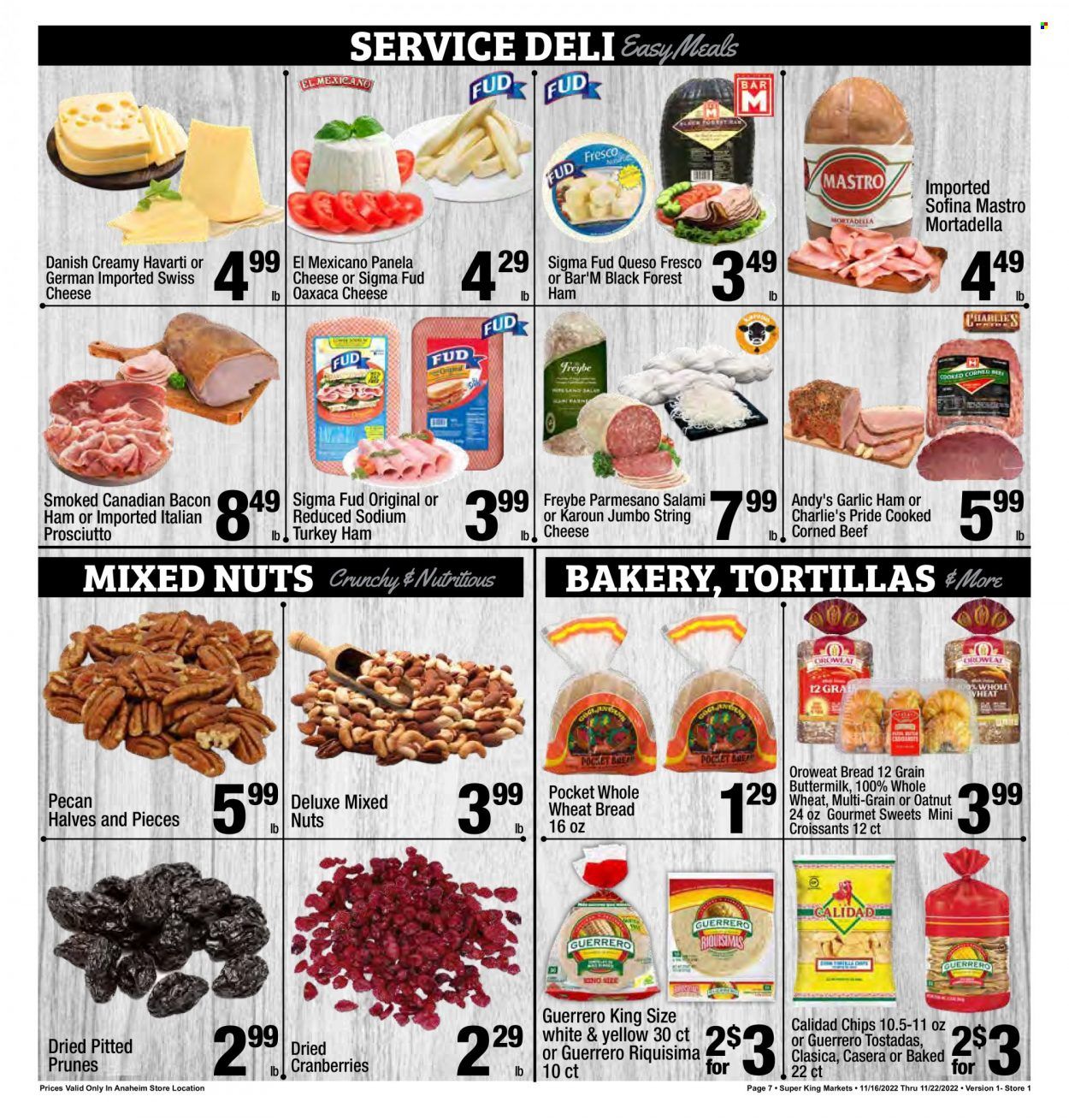 Super King Markets (CA) Weekly Ad Flyer Specials November 16 to November 22, 2022