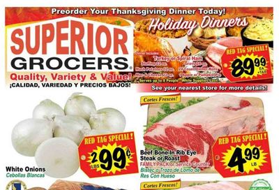 Superior Grocers (CA) Weekly Ad Flyer Specials November 16 to November 22, 2022