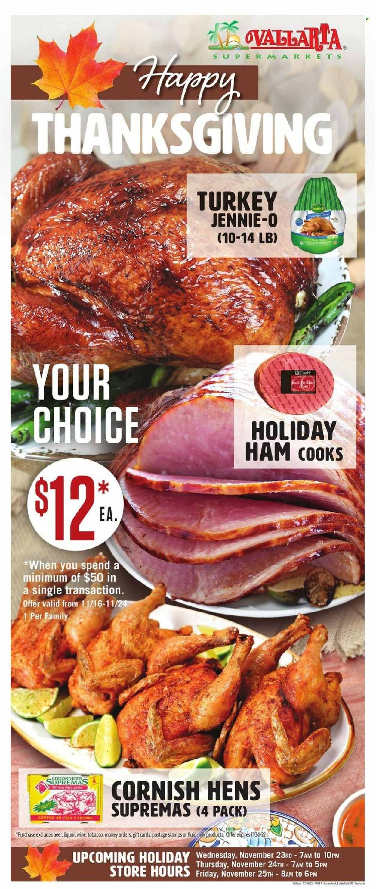 Vallarta (CA) Weekly Ad Flyer Specials November 16 to November 22, 2022