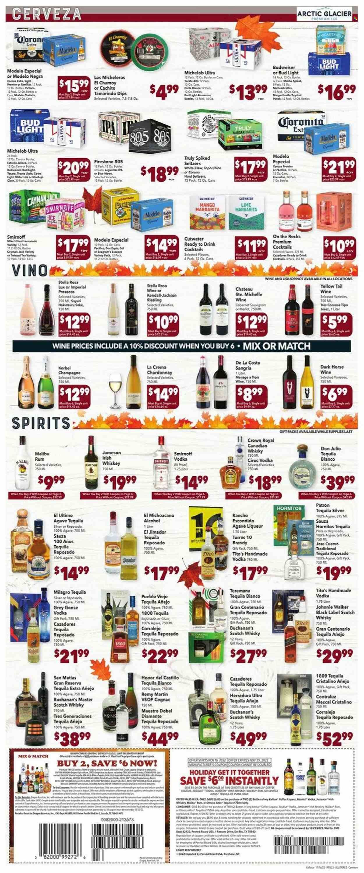 Vallarta (CA) Weekly Ad Flyer Specials November 16 to November 22, 2022