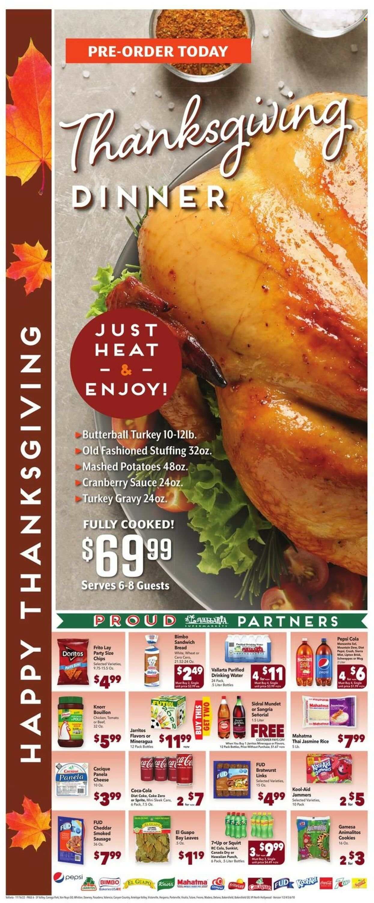 Vallarta (CA) Weekly Ad Flyer Specials November 16 to November 22, 2022