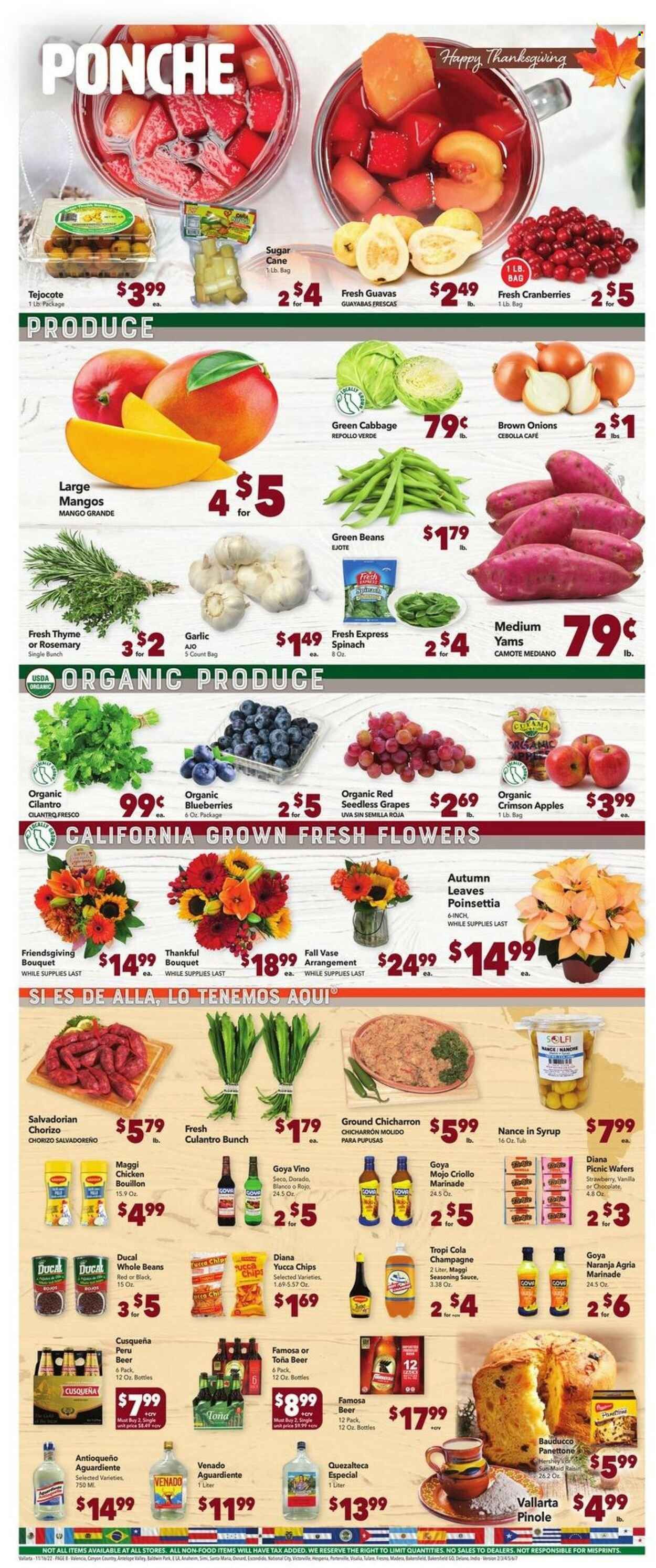 Vallarta (CA) Weekly Ad Flyer Specials November 16 to November 22, 2022