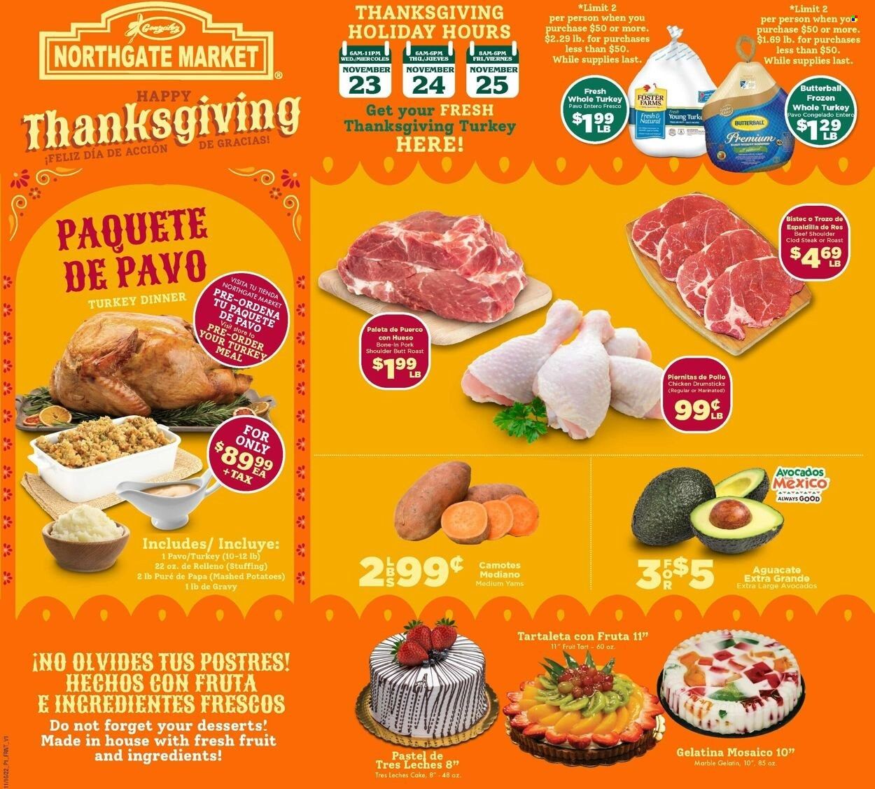 Northgate Market (CA) Weekly Ad Flyer Specials November 16 to November 29, 2022