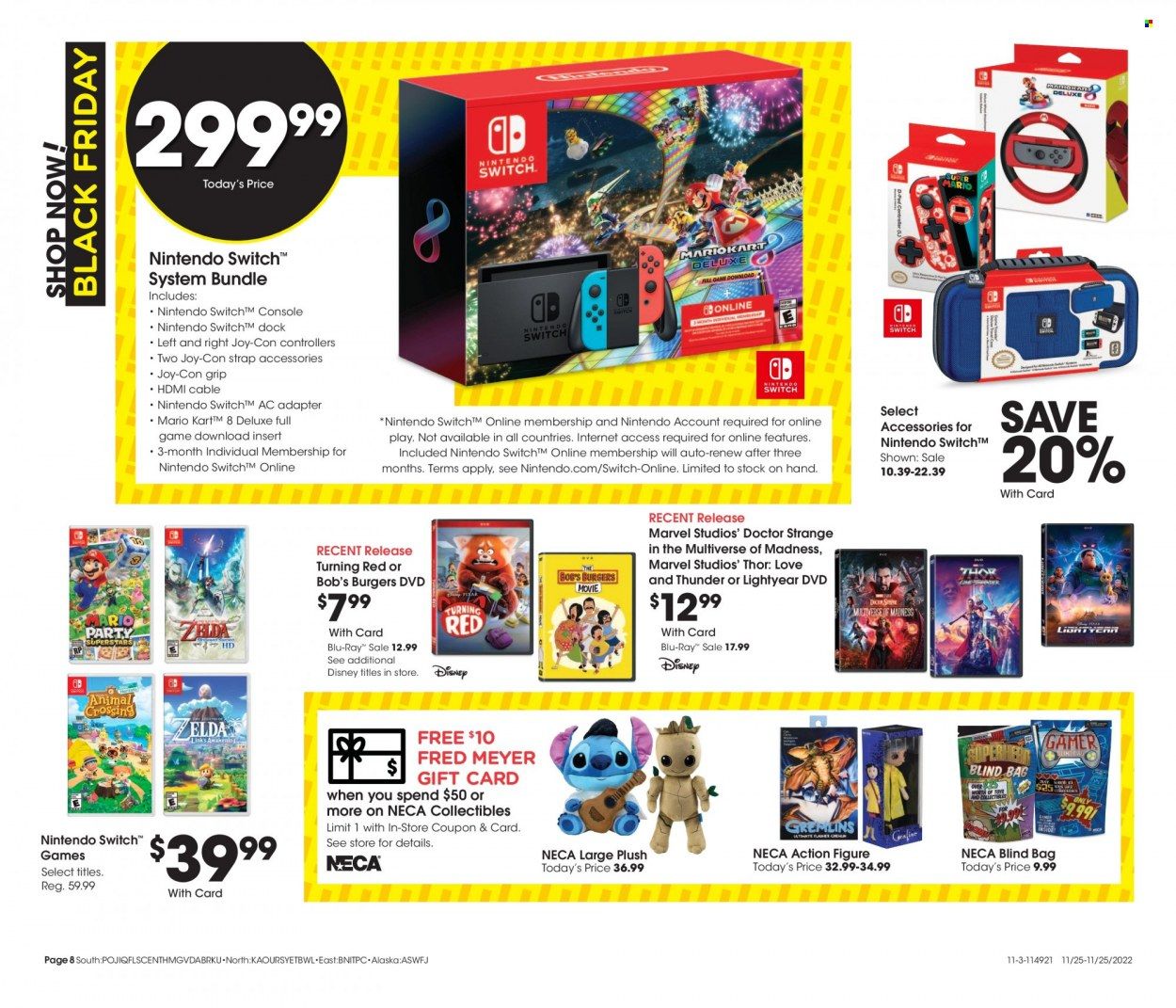 Fred Meyer Weekly Ad Flyer Specials November 25 to November 25, 2022