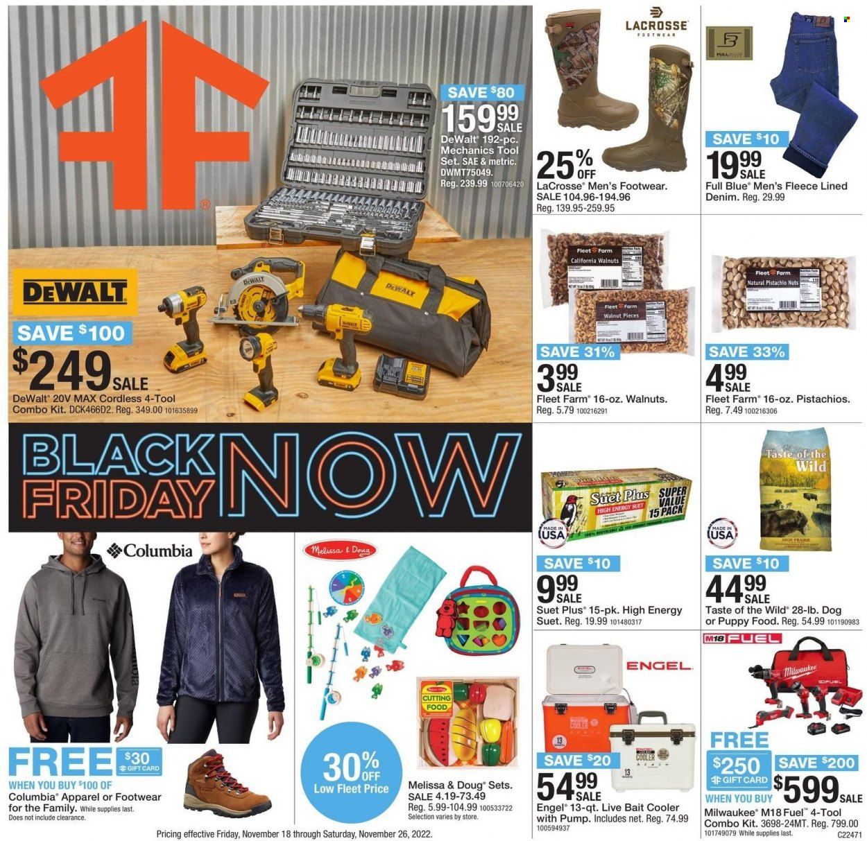 Fleet Farm (IA, MN, ND, WI) Weekly Ad Flyer Specials November 18 to November 26, 2022