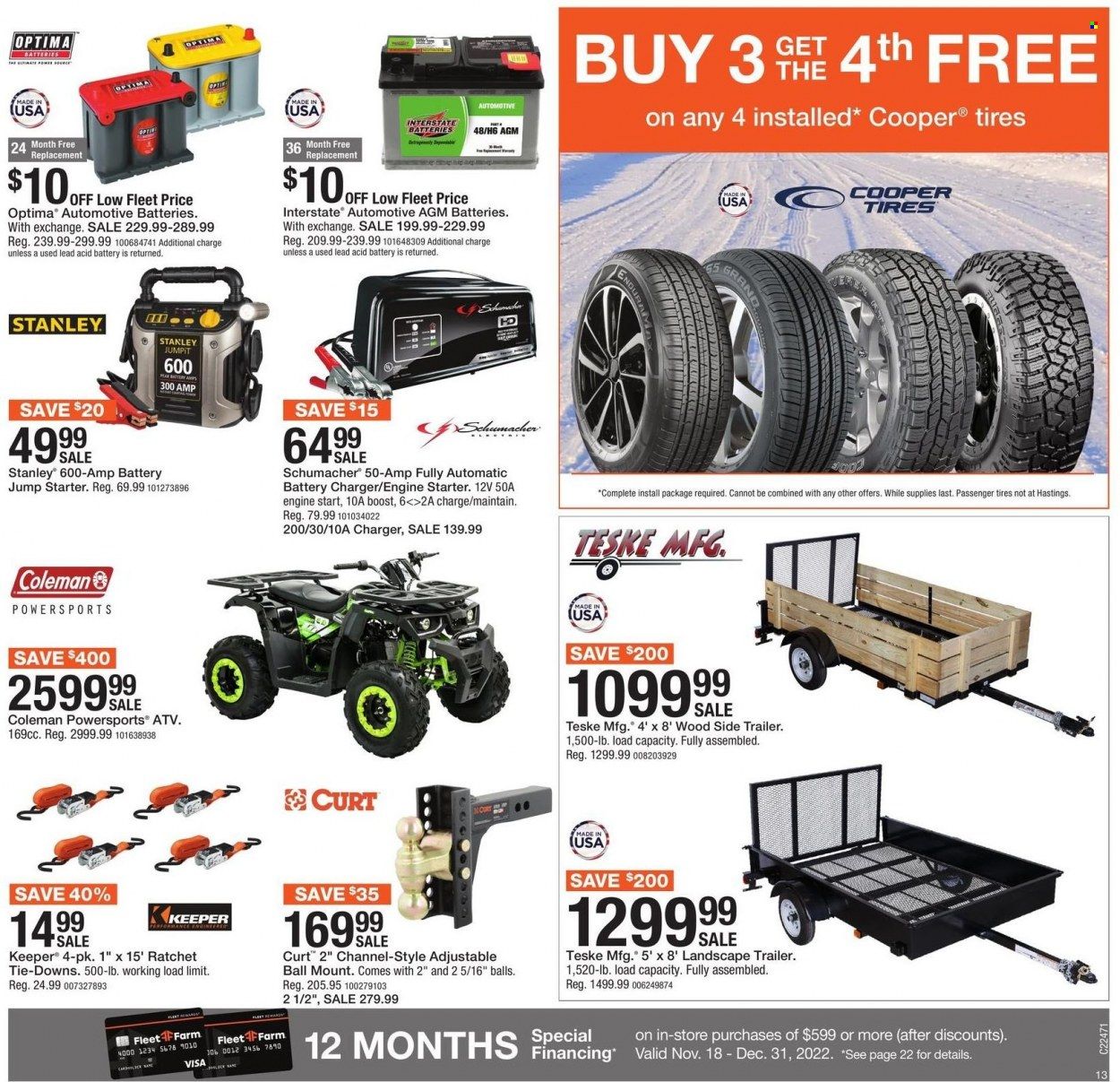 Fleet Farm (IA, MN, ND, WI) Weekly Ad Flyer Specials November 18 to November 26, 2022