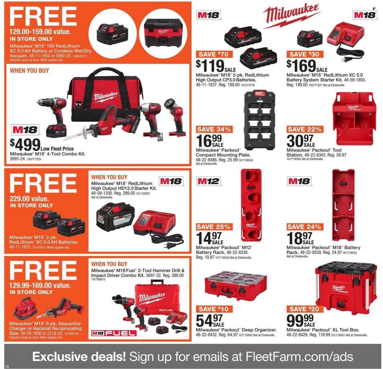 Fleet Farm (IA, MN, ND, WI) Weekly Ad Flyer Specials November 18 to November 26, 2022