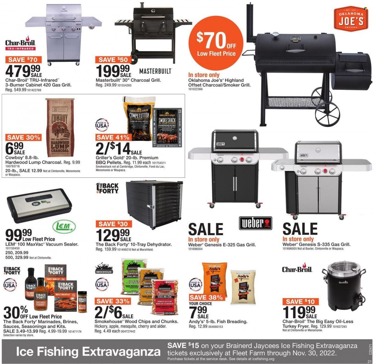 Fleet Farm (IA, MN, ND, WI) Weekly Ad Flyer Specials November 18 to November 26, 2022