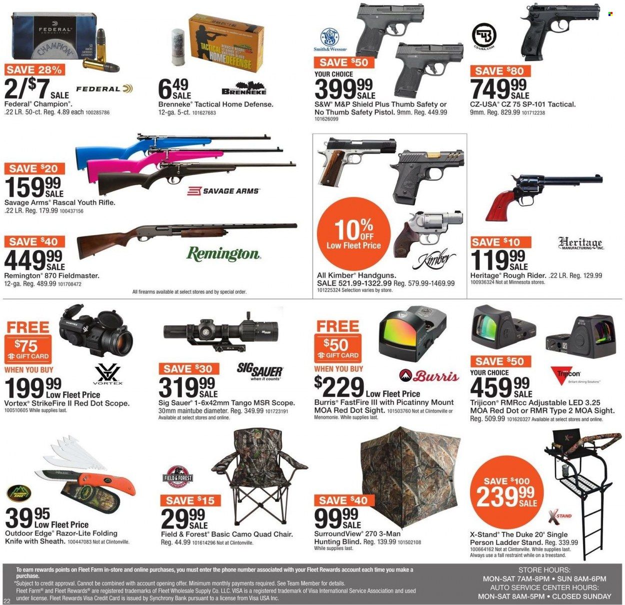 Fleet Farm (IA, MN, ND, WI) Weekly Ad Flyer Specials November 18 to November 26, 2022