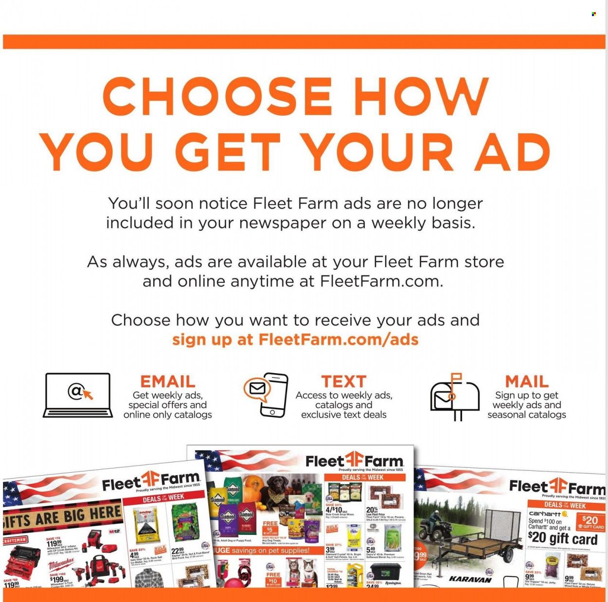 Fleet Farm (IA, MN, ND, WI) Weekly Ad Flyer Specials November 18 to November 26, 2022