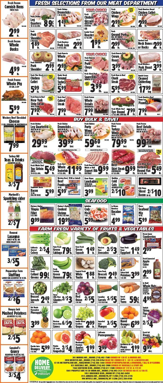 Western Beef (FL, NY) Weekly Ad Flyer Specials November 17 to November 24, 2022