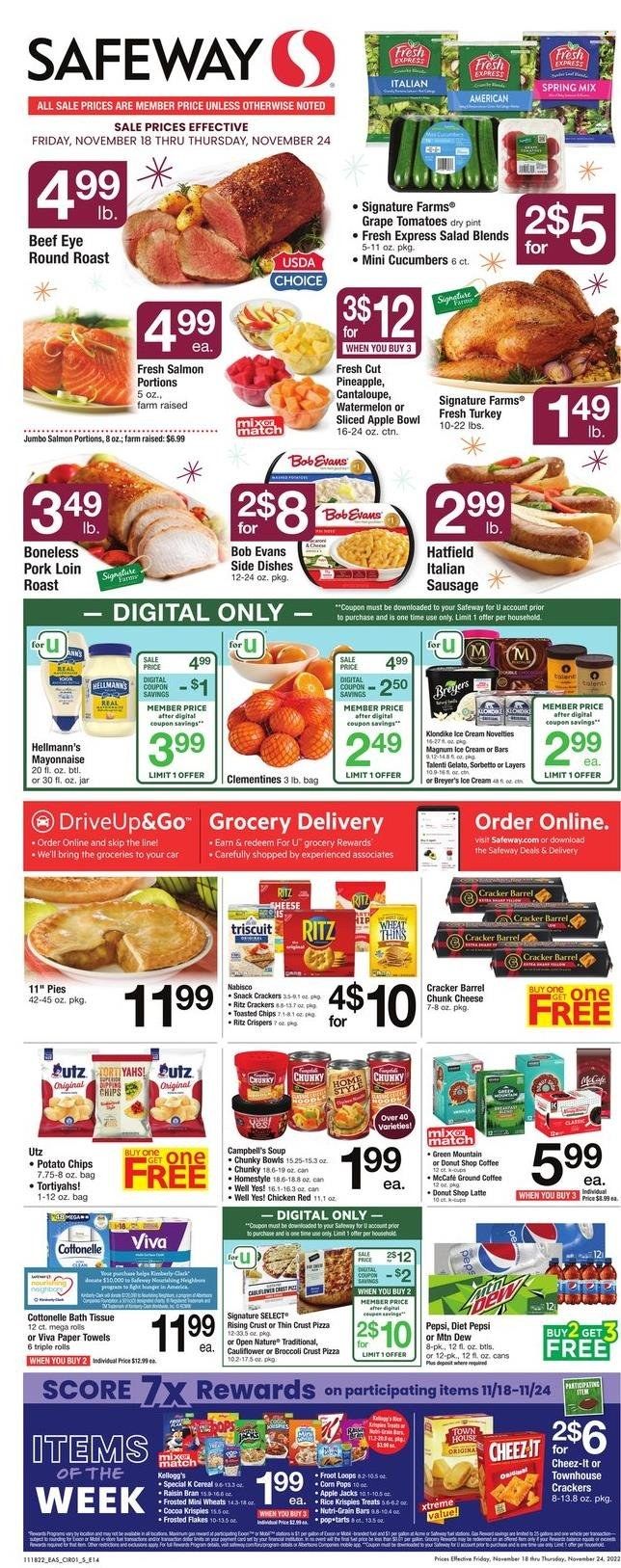 Safeway (MD, VA) Weekly Ad Flyer Specials November 18 to November 24, 2022