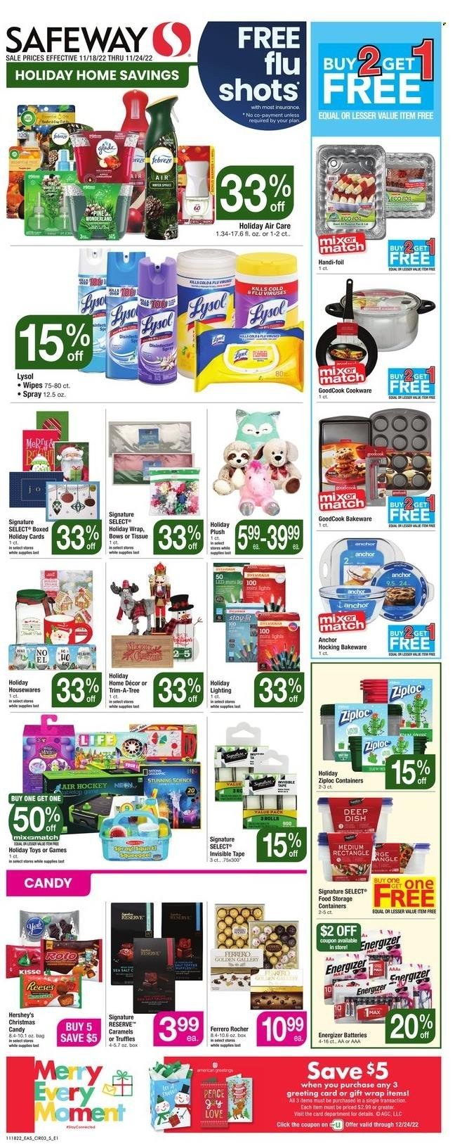 Safeway (MD, VA) Weekly Ad Flyer Specials November 18 to November 24, 2022