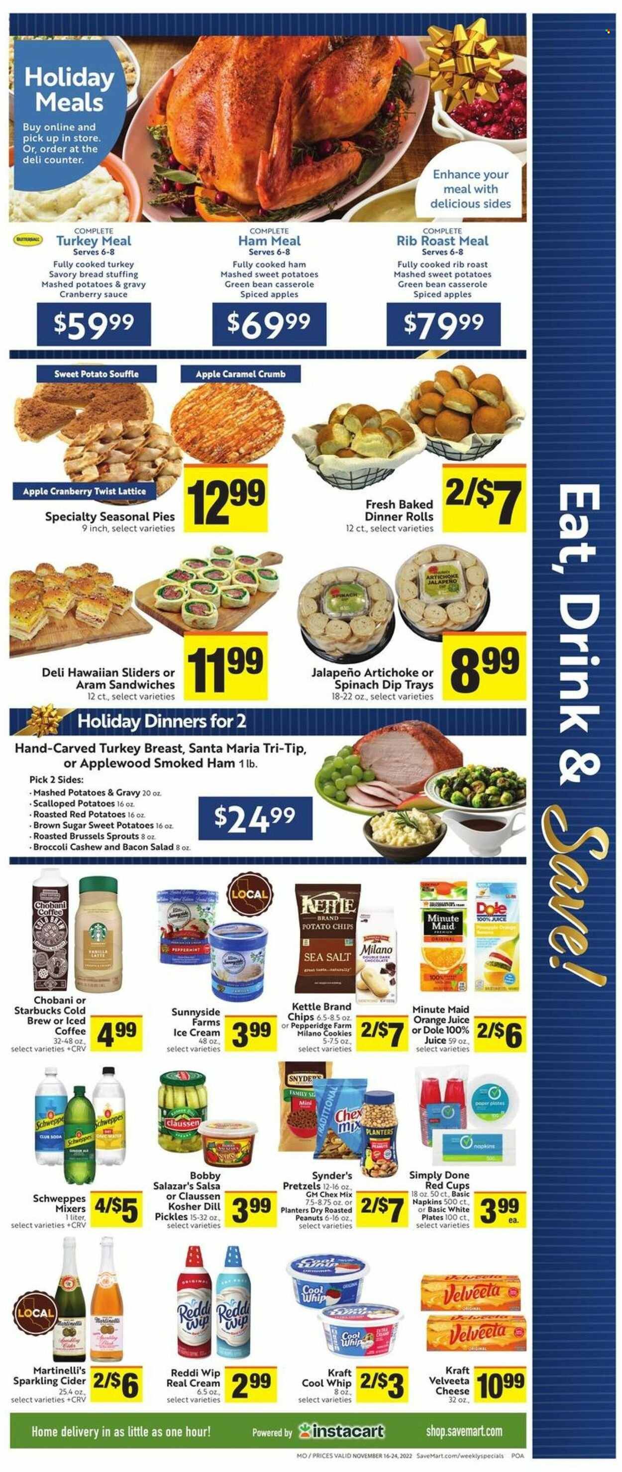 Save Mart (CA, NV) Weekly Ad Flyer Specials November 16 to November 24, 2022