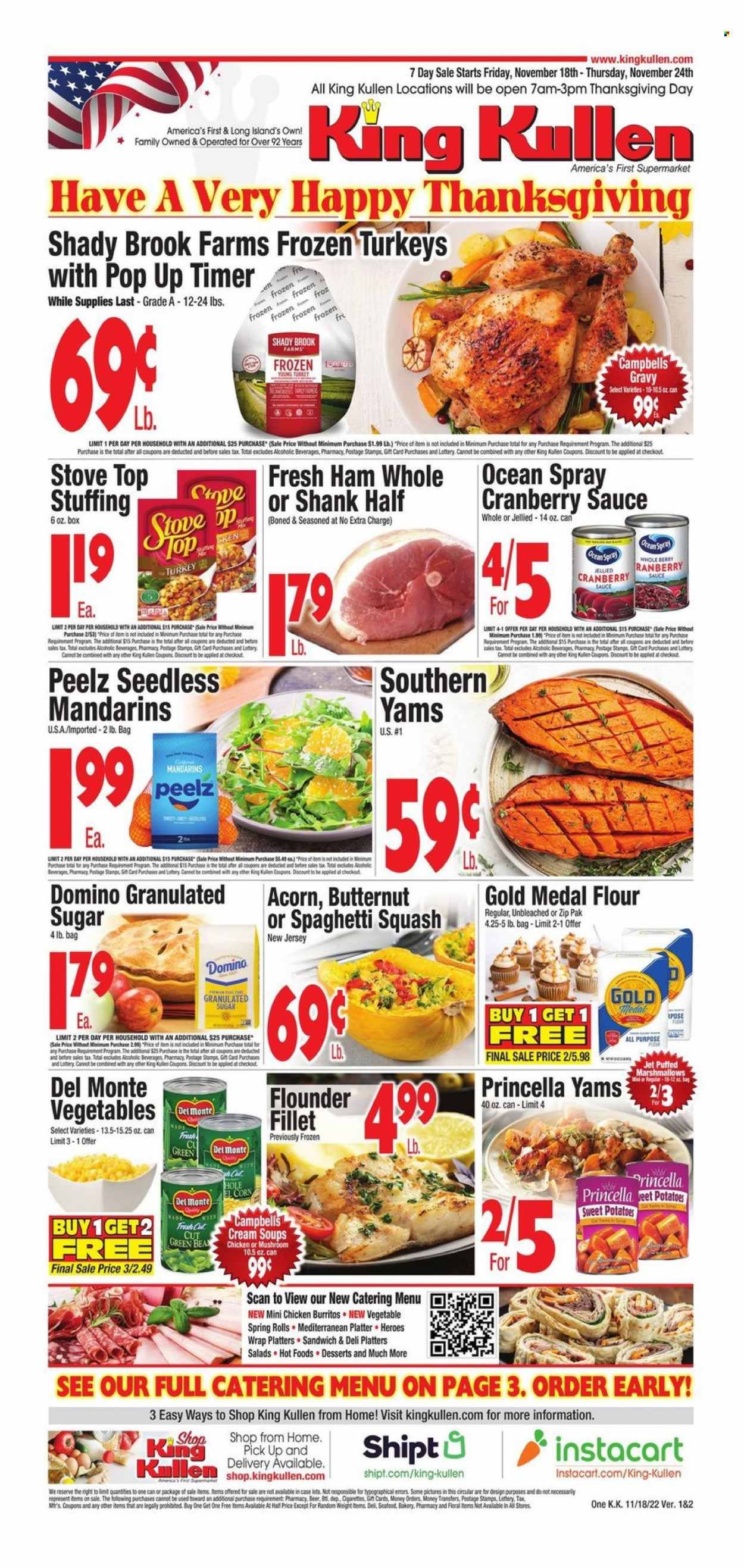 King Kullen (NY) Weekly Ad Flyer Specials November 18 to November 24, 2022