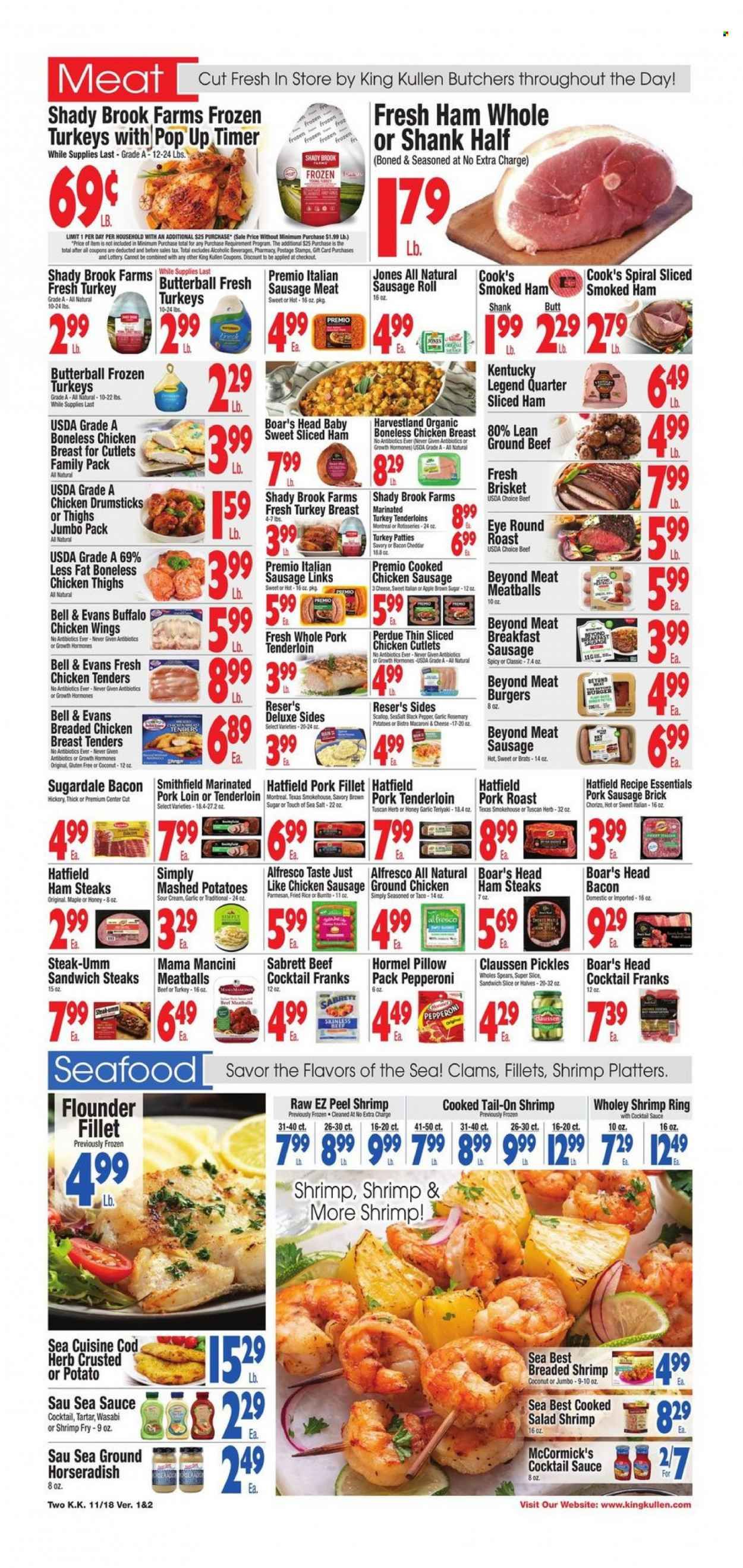 King Kullen (NY) Weekly Ad Flyer Specials November 18 to November 24, 2022
