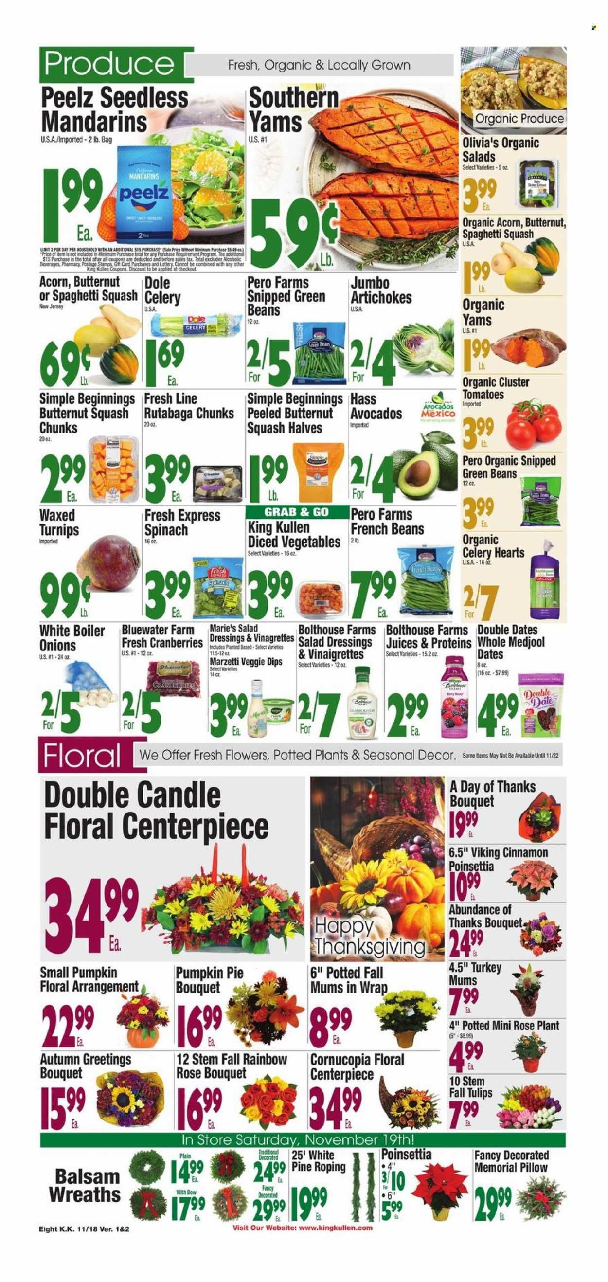 King Kullen (NY) Weekly Ad Flyer Specials November 18 to November 24, 2022