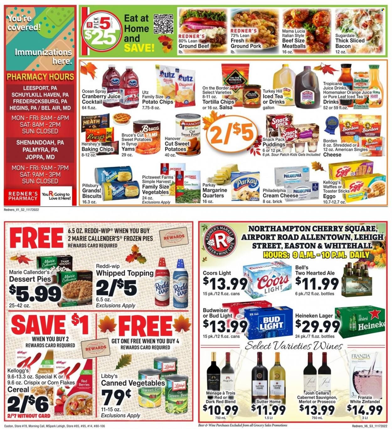 Redner's Markets (DE, MD, PA) Weekly Ad Flyer Specials November 17 to November 23, 2022