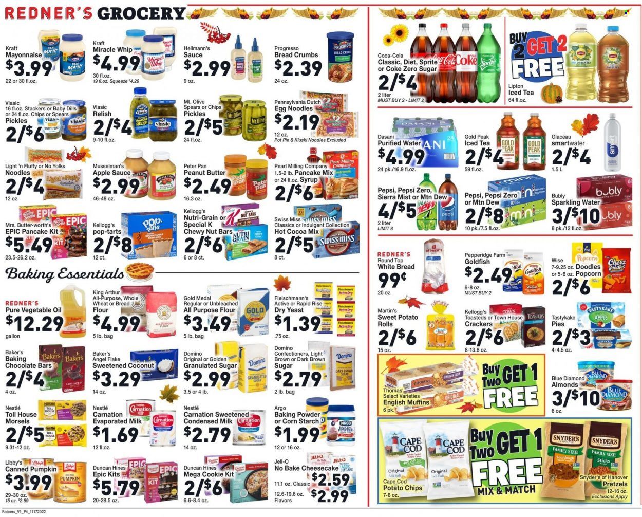 Redner's Markets (DE, MD, PA) Weekly Ad Flyer Specials November 17 to November 23, 2022